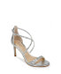 ფოტო #1 პროდუქტის Women's Dimitra Crisscross Strap Stiletto Evening Sandals