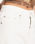 JJXX Tokyo high waisted wide leg jeans in white