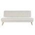 Sofabed DKD Home Decor 172 x 80 x 76 cm Cream Rubber wood Modern Scandi