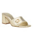 Фото #1 товара Women's Gallai Slip-On Open Toe Block Heeled Sandals
