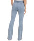 Фото #2 товара Women's Zip-Fly Mid-Rise Flare-Leg Denim Jeans