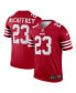 Фото #2 товара Men's Christian McCaffrey Scarlet San Francisco 49ers Legend Jersey