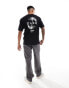 Фото #1 товара Jack & Jones Originals oversized t-shirt with carp back print in black