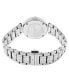 Alexander Watch AD203B-01, Ladies Quartz Date Watch with Stainless Steel Case on Stainless Steel Bracelet