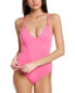 Фото #1 товара Melissa Odabash Cyprus Tankini One-Piece Women's Pink 48