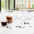Фото #2 товара Набор из кофейных чашек Quid Supreme Прозрачное стекло и сталь 110 мл 3 предмета