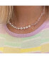 Фото #1 товара 18K Gold Plated Freshwater Pearls with Rose Quartz - Manifesting it! Necklace 17" For Women
