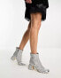 Фото #1 товара Circus NY Osten mid ankle boots in silver glitter