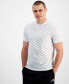 Фото #1 товара Men's All-Over AX Logo T-Shirt, Created for Macy's