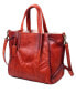ფოტო #8 პროდუქტის Women's Genuine Leather Sprout Land Tote Bag
