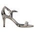 Фото #1 товара VANELi Berk Snake Ankle Strap Womens Black, Grey Dress Sandals 305967