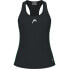 HEAD RACKET Spirit sleeveless T-shirt Черный, M - фото #2