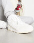 New Balance 550 suede trainers in off white and cream