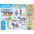 PLAYMOBIL Horseback Riding Trip To The Beach With Amelia And Ben Construction Game