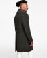 ფოტო #2 პროდუქტის Men's Classic-Fit Double-Breasted Wool Blend Overcoats