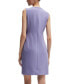 ფოტო #3 პროდუქტის Women's Notch Neckline Sleeveless Dress