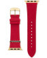 Фото #1 товара Red Zigzag Leather Strap for Apple Watch® 38/40/41mm