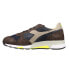 Фото #3 товара Diadora Trident 90 Suede Sw Lace Up Mens Blue Sneakers Casual Shoes 176585-C500