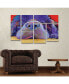 Фото #3 товара Pat Saunders-White Graysea Multi Panel Art Set 6 Piece - 49" x 19"