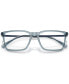 ფოტო #8 პროდუქტის Men's Rectangle Eyeglasses, AX3077