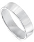 ფოტო #1 პროდუქტის Men's Flat Profile Comfort Fit Wedding Band in 14k Gold