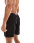 Tommy Hilfiger Essential medium drawstring swim short in black