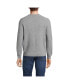 Men's Long Sleeve Washable Merino Wool V Neck Sweater