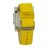 Фото #6 товара мужские наручные часы с желтым кожаным ремешком Chronotech CT7280-05 ( 39 mm)
