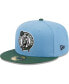 Фото #4 товара Men's Light Blue, Green Boston Celtics Two-Tone 59FIFTY Fitted Hat