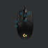 Фото #7 товара Игровая мышь Logitech G G203 LIGHTSYNC - USB Type-A - 8000 DPI - 1 ms - Черная