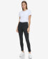 Women's Pull On Ponte Pants with Twisted Seams