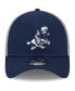 Фото #3 товара Men's Navy, Gray Dallas Cowboys Retro Joe Main Neo 39THIRTY Flex Hat
