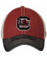Фото #3 товара Men's Garnet, Black South Carolina Gamecocks Offroad Trucker Adjustable Hat