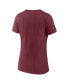 Фото #1 товара Women's Maroon Texas A&M Aggies Evergreen Logo V-Neck T-shirt