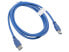 Фото #2 товара Lanberg CA-US3E-10CC-0018-B - 1.8 m - USB A - USB A - 600 Mbit/s - Blue