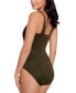 ფოტო #3 პროდუქტის Illusionist Azura Allover-Slimming One-Piece Swimsuit