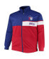 Фото #3 товара Куртка мужская профиль Royal "Филадельфия 76ерс" с крупным рисунком, красная
