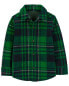 Toddler Plaid Jacquard Button-Down Shirt 2T