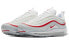 Кроссовки Nike Air Max 97 White/Red Low Boy