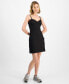 Фото #1 товара Juniors' Sweetheart-Neck Cargo Mini Dress