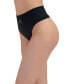 Women's ACTIVE SEAMLESS MICRO STRETCH HIGH WAIST THONG UNDERWEAR 4A1H01