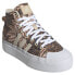 ADIDAS Bravada 2.0 Mid Platform trainers Crystal Sand / Cream White / Ftwr White, 40.6 - фото #5