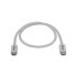 Фото #5 товара StarTech.com Thunderbolt 3 Cable - 40Gbps - 0.5m - White - Thunderbolt - USB - and DisplayPort Compatible - Male - Male - 0.5 m - White - 40 Gbit/s - 3840 x 2160 pixels