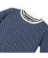 ფოტო #2 პროდუქტის Boys' Organic Cotton Long Sleeve Crew Neck Pullover Sweater, Infant