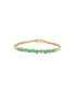 ფოტო #1 პროდუქტის Emerald Heart Bracelet
