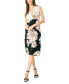 ფოტო #5 პროდუქტის Women's Matte Jersey V-Neck Sleeveless Dress