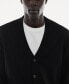 ფოტო #3 პროდუქტის Men's 100% Merino Wool Cardigan