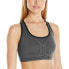 Calvin Klein Women's Performans Racerback Sports Bra Charcoal XS