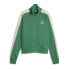 Фото #3 товара Puma Iconic T7 Full Zip Track Jacket Womens Green Casual Athletic Outerwear 6256