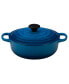 Фото #1 товара Enameled Cast Iron 3.5-Qt. Sauteuse Round Oven